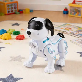 Intelligenter Musik-Roboterhund Interaktives Smartes Geh- und Singspielzeug Lehrreiches Krabbel