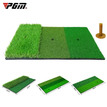 PGM Golf Schlagen Matte Indoor Outdoor Mini Praxis Langlebig PP Gras Pad Hinterhof Übung Golf Training Aids