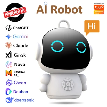 Intelligenter KI-Roboter mit WLAN für Früherziehung - Spracherkennungs- und Sprachinteraktives Lernspielzeug