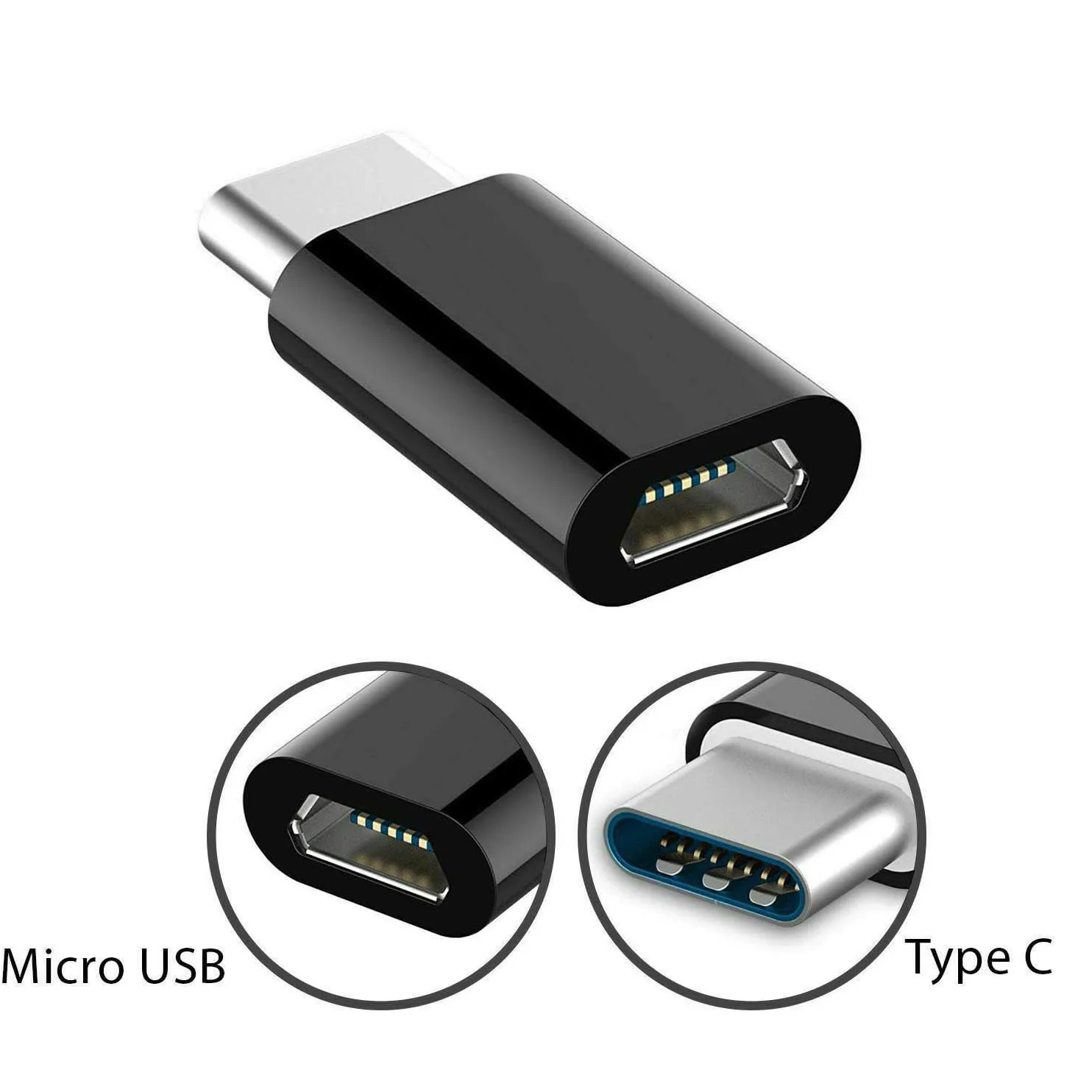 8-teiliges Adapter-Set, USB-Buchse auf Typ-C-Stecker – Bild 6