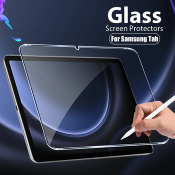 Displayschutzfolie aus gehärtetem Glas für Samsung Galaxy Tab S6 Lite A9 Plus S8 S9 Plus Ultra S7 Fe S9 Fe