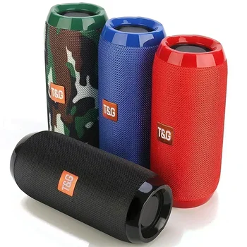 Tragbare Lautsprecher Drahtlose Bluetooth-kompatibel Subwoofer Outdoor Wasserdichte Lautsprecher Stereo