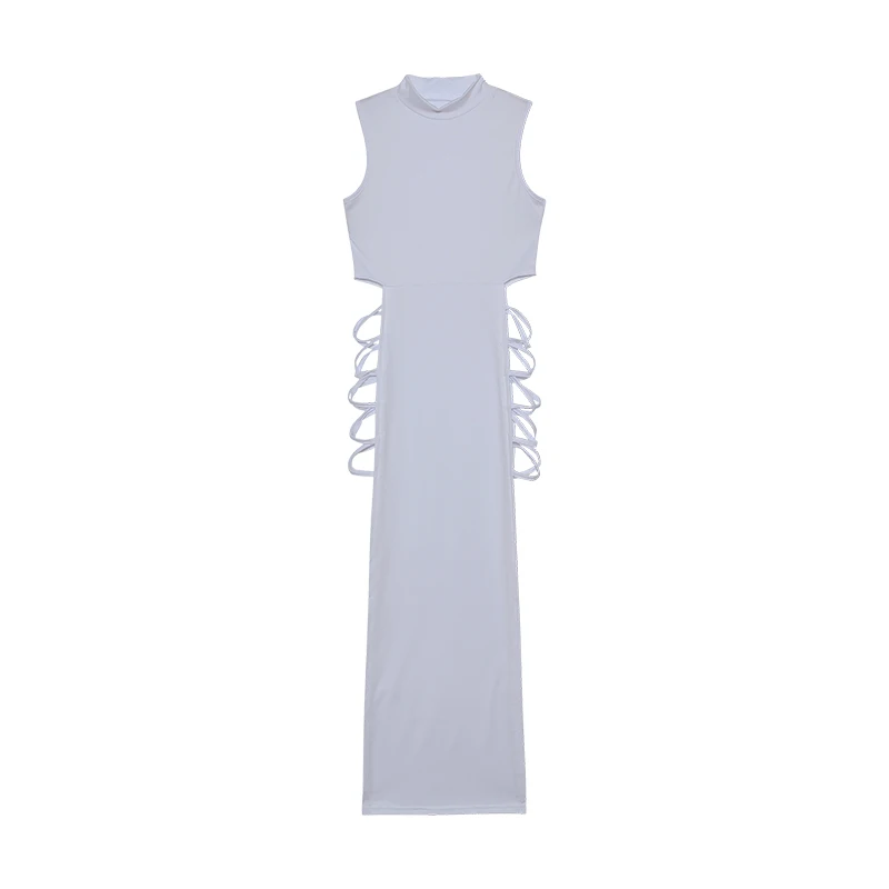 Überkreuztes, ausgeschnittenes Kleid, sexy, figurbetontes – Bild 2