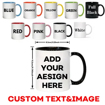 Personalisierte Tasse - Individuelle Kaffeetasse mit Fotos & Text - Einzigartiges Geschenk für Jahrestag