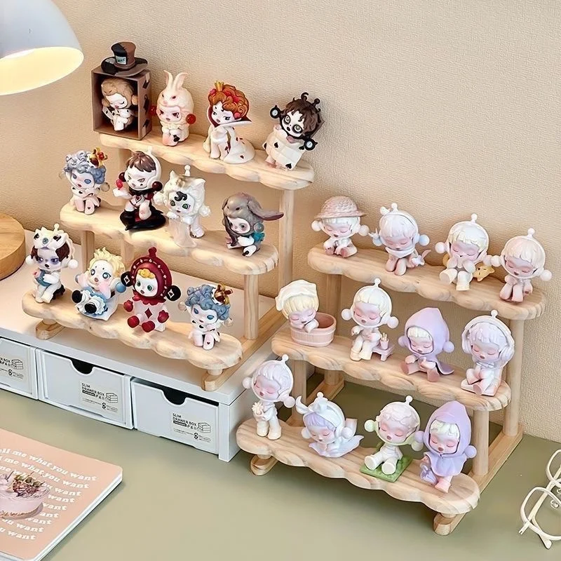 3-stufiger Display-Riser-Ständer, Holzregal für – Bild 5
