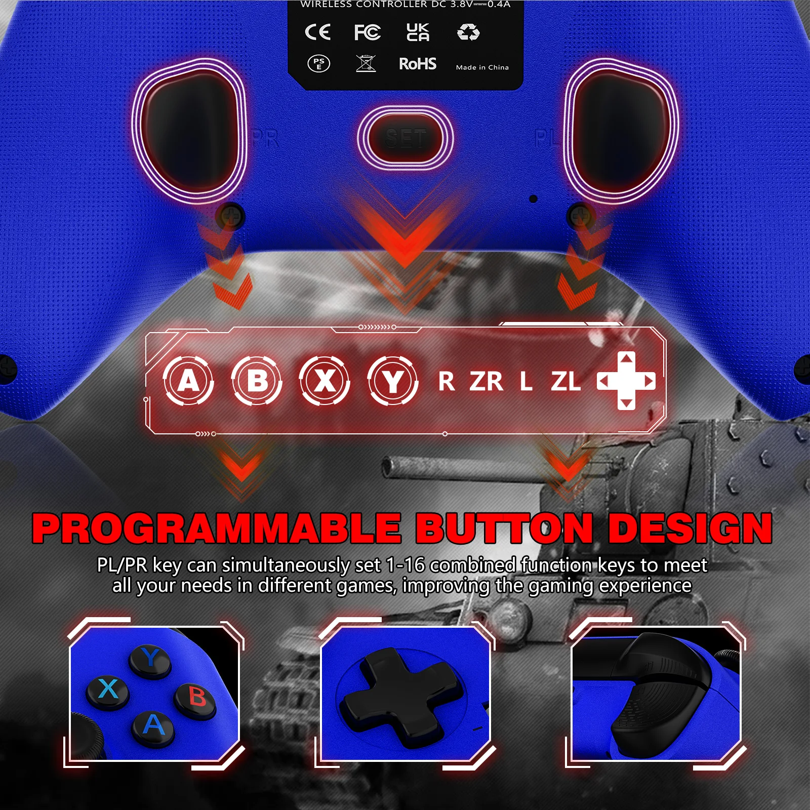 Gamepad 2.4G Wireless für Xbox ONE/Slim/Series S/X Konsole PC – Bild 6
