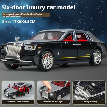 Simuliertes Rolls-Royce Phantom Modellauto, Luxus-Limousinen-Spielzeugauto, Sammlerstück
