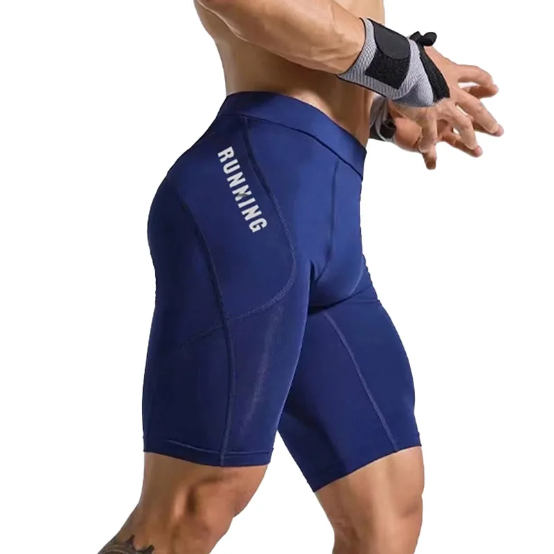 Männer Bodybuilding Shorts Gym Lauf Leggings Männliche