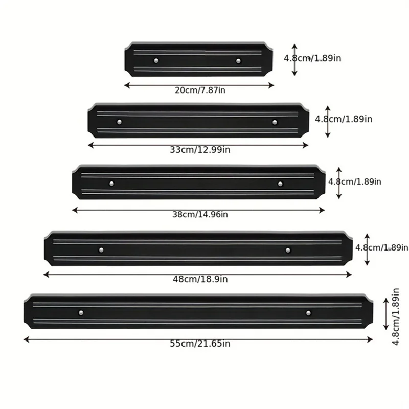 Ein magnetischer, an der Wand montierter Messerhalter – Bild 6