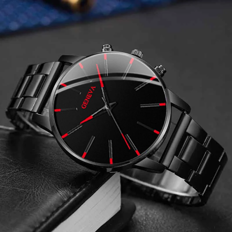 Stilvolle Herren-Quarzuhr, modische Business-Herrenuhr – Bild 6