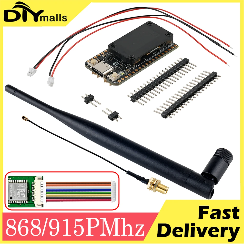 Heltec LoRa32 V4 Meshtastic Kit GPS ESP32 WIFI+BLE SX1262
