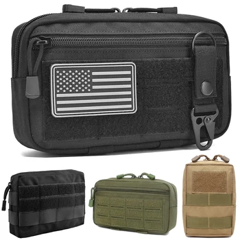 EDC Molle Taktische Tasche Hüfttasche Kompakte Utility-Beutel Taille Gürteltasche Medizinische Taschen Telefon