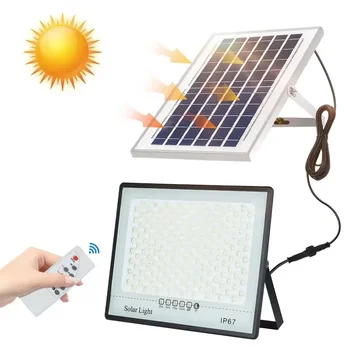 LED Solar Lichter Outdoor Garten Refletor Garten Gebäude Sonnenlicht IP67 Wasserdichte Lampe Scheinwerfer
