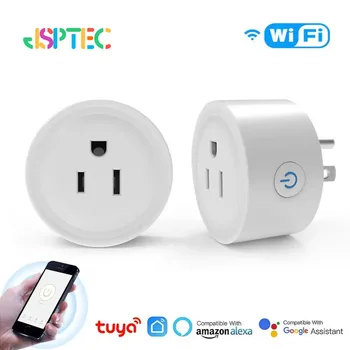 Tuya Smart Wifi Stecker UNS Standard Wireless Outlet 10A Fernbedienung Smart Home Geräte Arbeiten Mit Alexa