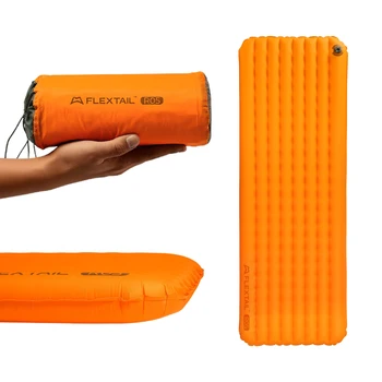 FLEXTAIL TINY MATTRESS PLUS 2 - Ultraleichte 196cm Isolierte Campingmatratze, 4-Jahreszeiten Kompakte
