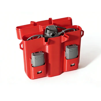 Tragbare Fall Hard Shell Schutz Abdeckung Batterie Körper Bild Übertragung Modul Lagerung Box für DJI NEO 2