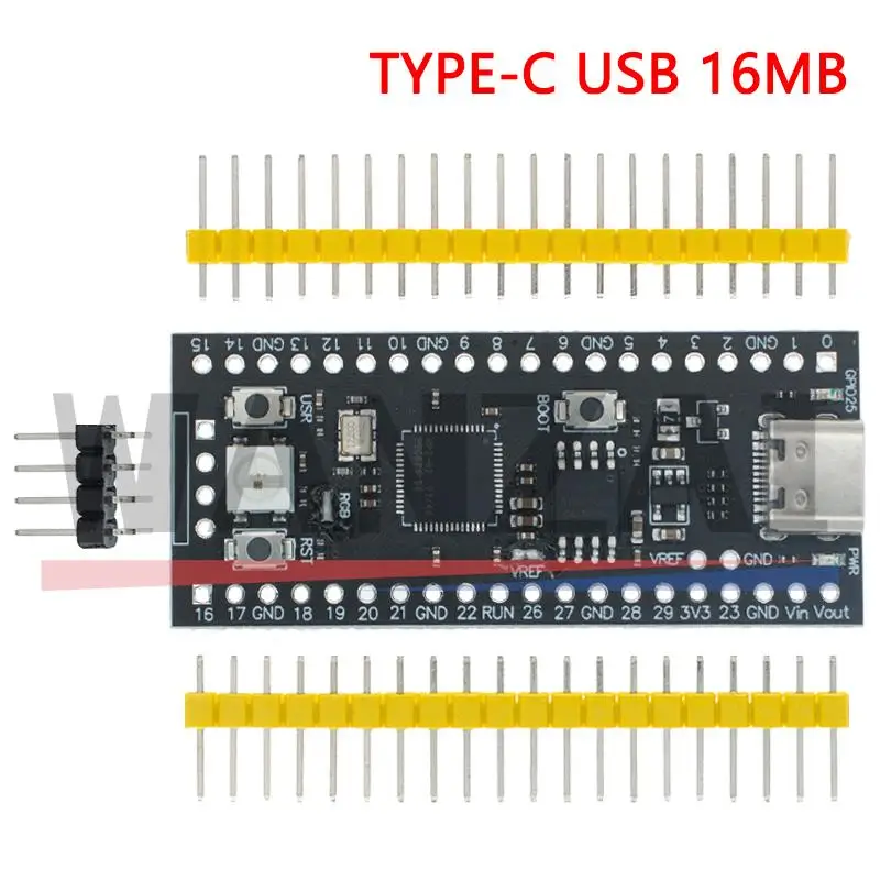 Raspberry Pi Pico Board RP2040, Dual-Core, Cortex-M0+ – Bild 3