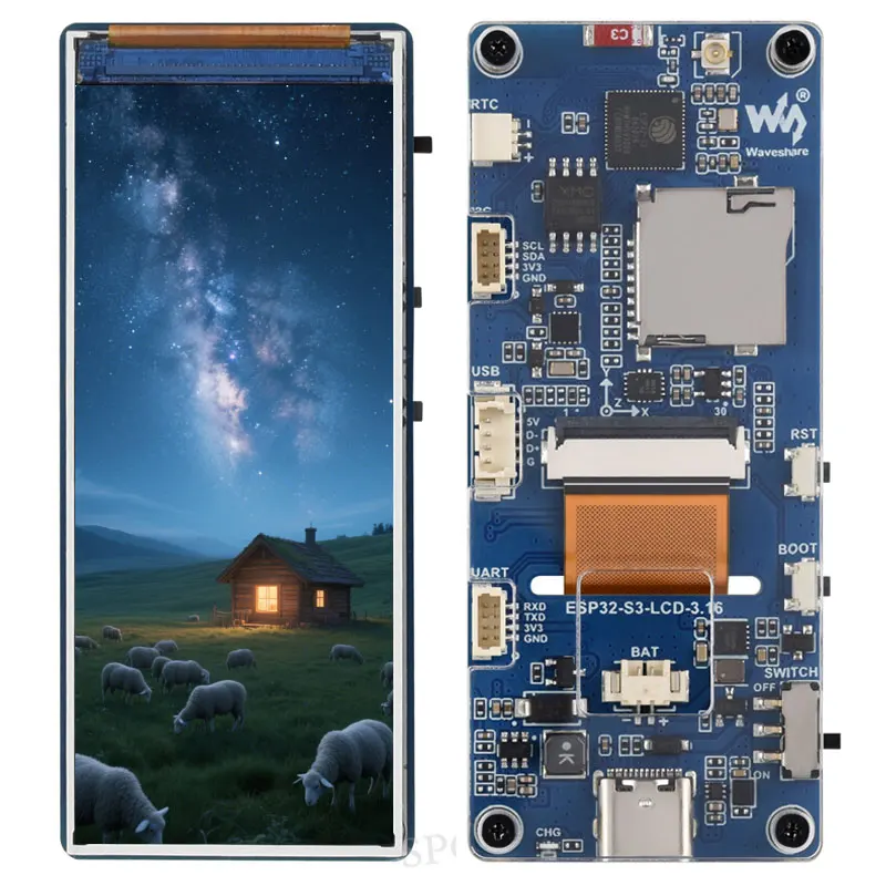 ESP32-S3 Entwicklungsboard 3,16 Zoll LCD-Display 3,16 Zoll – Bild 6
