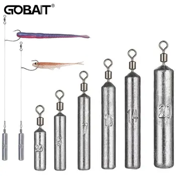 Angeln Gewicht 15 Teile/los Platinen Form 3,5g 5g 7g 10g 14g 20g Rohr kugel Plumb Anhänger Metall Jig Sast Sea