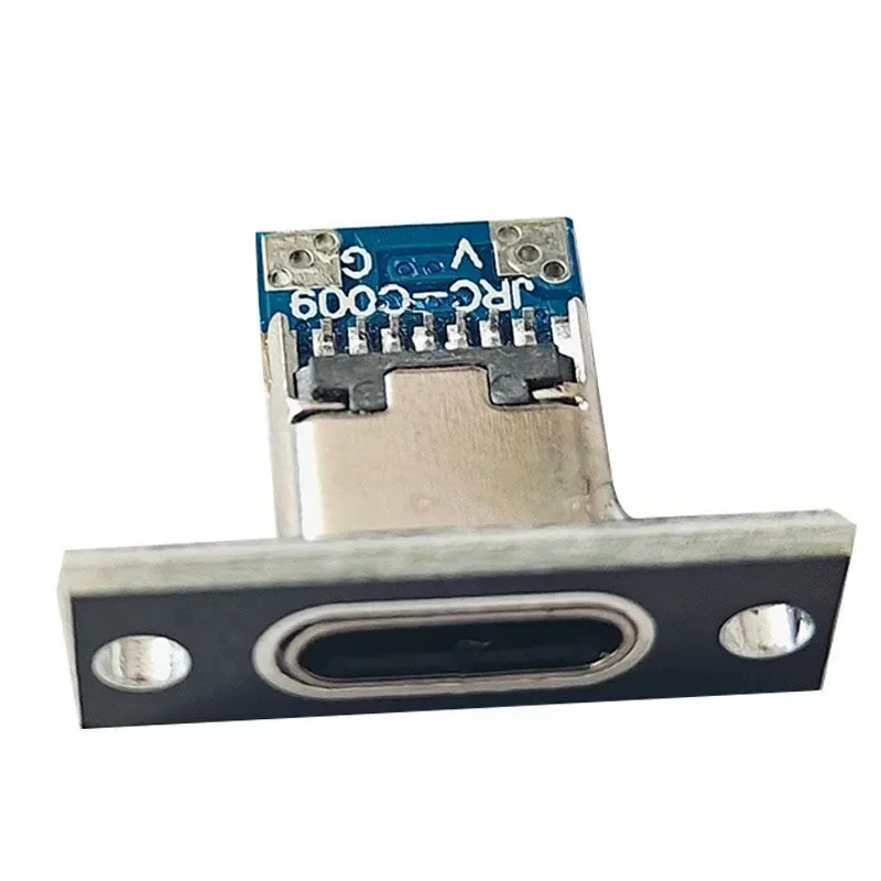 USB 3.1 Typ C-Buchse mit Schraubbefestigungsplatte Typ C – Bild 4