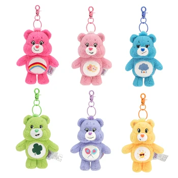 Care Bears Plüsch Kawaii Carebears Regenbogen Bär Plüsch Anime Hobby Spielzeug Schlüsselanhänger Tasche