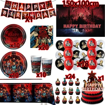 HEIßER Geburtstag Party Dekorationen Ballon Sets Einweg Party Platten Tischdecken Kinder Geburtstag Geschenke