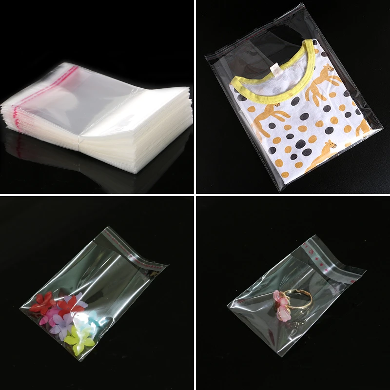 OPP selbstdichtende transparente Plastiktüte, Zellophan – Bild 5