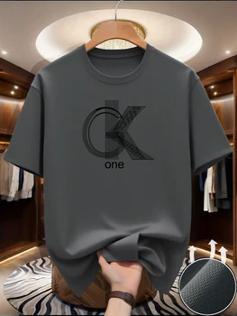 Herren-Grafik-T-Shirts - Lässiger Rundhalsausschnitt, kurze Ärmel, Sommer-Essentials, modische Drucke, bequeme