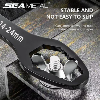 SEAMETAL Universal-Torx-Schraubenschlüssel, verstellbarer Schraubenschlüssel