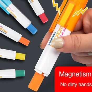 Magnetischer, langlebiger Kreidehalter-Clip für Lehrer, Schreiben, Zeichnen, nicht schmutzige Hand