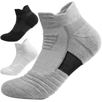 6/12 Paar atmungsaktive Mesh-Sportsocken, gepolstert, feuchtigkeitsregulierend und langlebig, reduzieren die