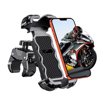 Motorrad, Mountainbike, Rennrad, stabil und verstellbar 360° ° Drehbarer Universal-HandyständerSoporte para