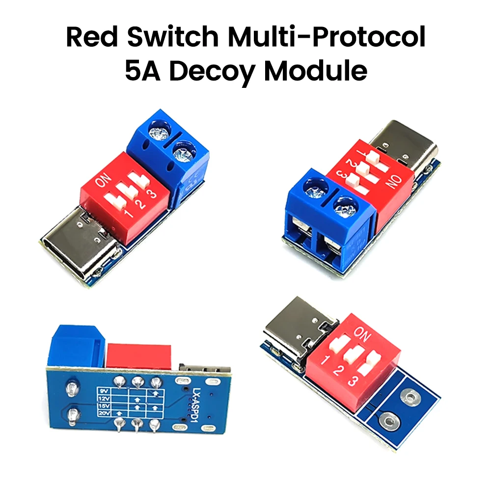 USB-C PD Trigger Platine Modul PD/QC Decoy Board Schnell – Bild 2
