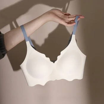 BH Bralette Top Damenunterwäsche ohne Stahlring, Pure Desire, bequemer, oberseitig stützender Sling-BH