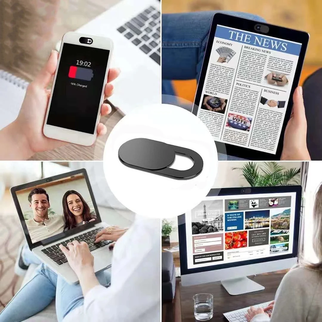 Webcam-Abdeckung, Auslöser, Magnet, Schieber, Kunststoff – Bild 2