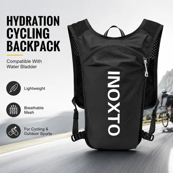 5L Atmungsaktive Hydrationsweste, Leichter Laufrucksack für Radfahren, Joggen, Marathon, Wandern, Klettern
