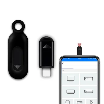 USB Typ C Handy IR Blaster Smart Infrarot Sender Universal Fernbedienung Adapter Für TV Klimaanlage