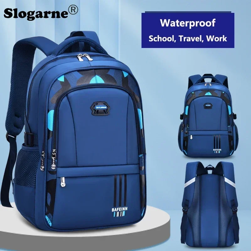 Grund- und Mittelschüler Schultasche Jungen Leichter Rucksack – Bild 4