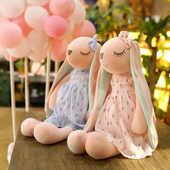 35 cm/14 Zoll süßer Hase von beruhigender Kaninchenpuppe, schlafende Puppe, Kuscheltiere