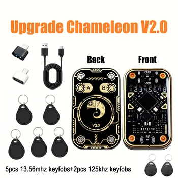 Chameleon Ultra kontaktloser Smartcard-Emulator, kompatibel mit NFC Read Writer RFID Smart Chip ID IC Reader