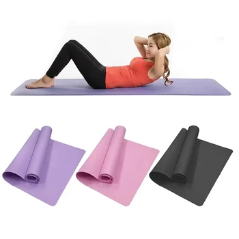 4MM Dicke EVA Yoga Matten Anti-slip Sport Fitness Matte Decke Für Übung Yoga Und Pilates Gymnastik Matte
