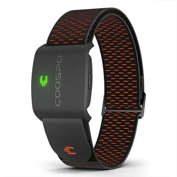 COOSPO HW9 Armband-Herzfrequenzmesser mit HR-Zonen/Kalorien HRM-Sensor für Fitness-Radfahren BLE5.0 ANT+