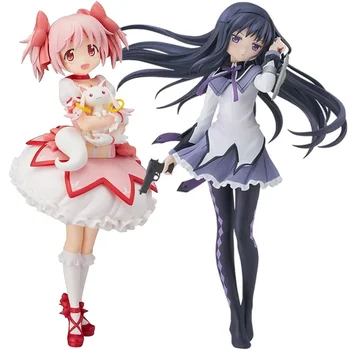 22 cm PMMM Magical Girl Anime Figur Kaname Madoka Action Figur Kawaii Akemi Homura Figur Nette Loli Sammlung