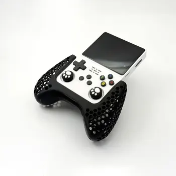 3D-gedruckter Griff für R36S-Konsole, DIY, ergonomischer Griff, R36 S-Zubehör, hohles Waben-Design