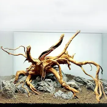 Großes Aquarium Treibholz natürliche Aquarium Pflanze Dekor Baum Aquarium Fisch Schüssel Stumpf Aquarium
