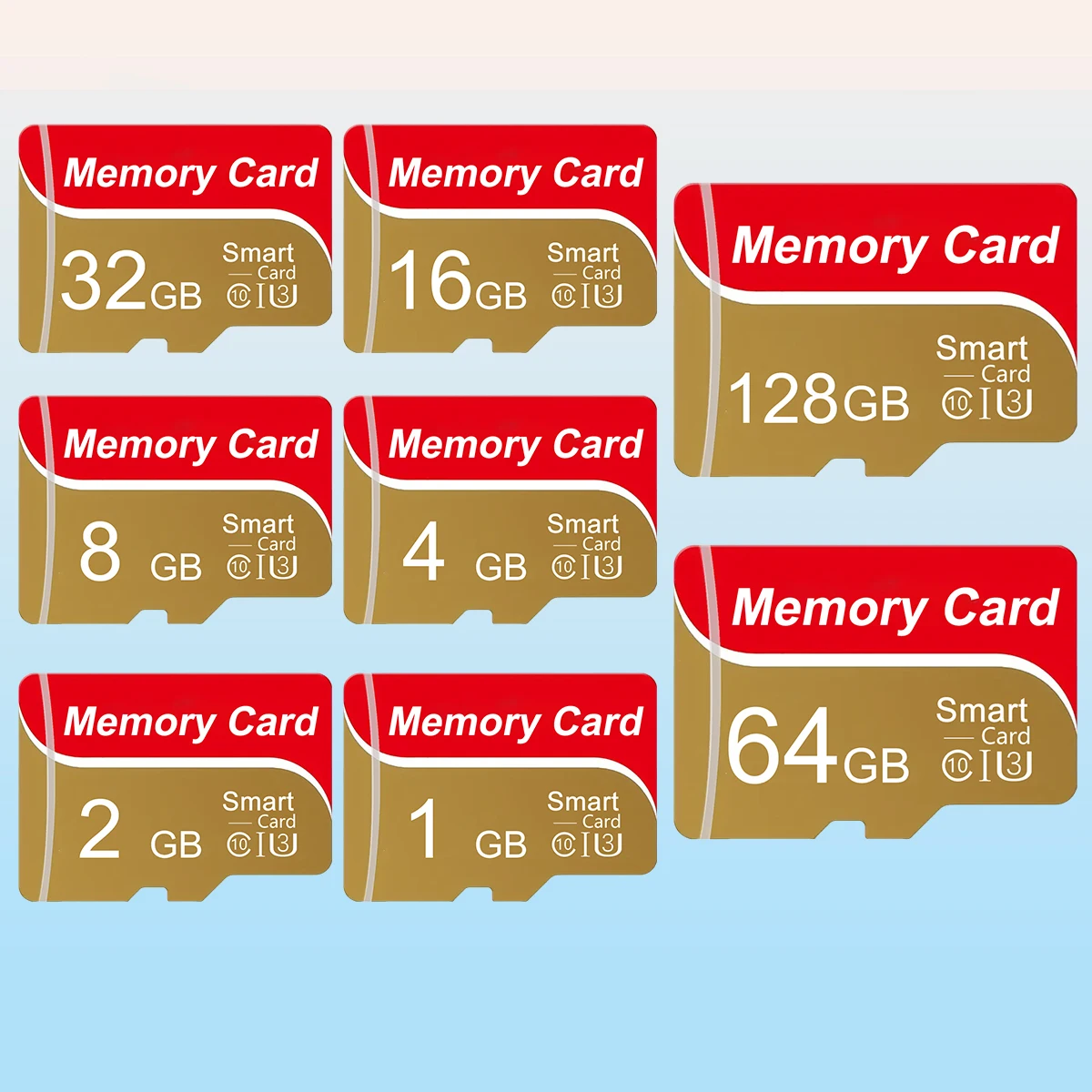 Speicherkarte 1GB 2GB 4GB 8GB 16GB 64GB Mini TF-Karten 128GB