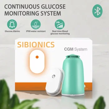 Android Sibionics CGM-System Bluetooth-Verbindung des Blutzuckermessgeräts Blutzuckergehalt Blutzuckersensor
