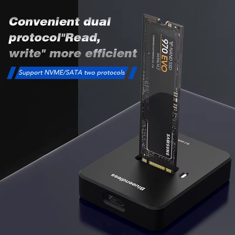 Blueendless Externe SSD-Festplatte M.2 SSD-Gehäuse 10G – Bild 2