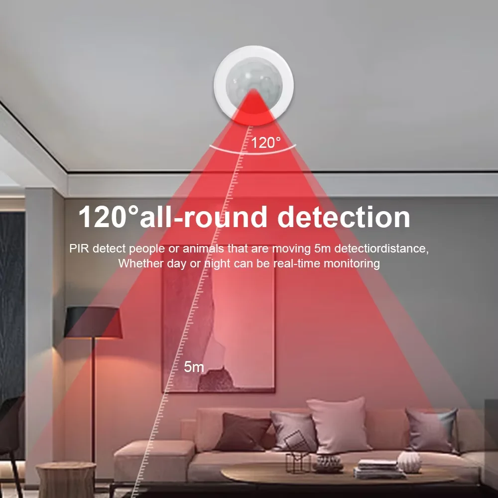 EWelink Zigbee Mit/Kein Ständer Pir Motion Sensor Bewegung – Bild 5