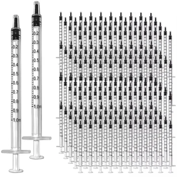 1ml Labor- und Industriespritze, Präzisions-Probenentnahmespritze für Laborexperimente